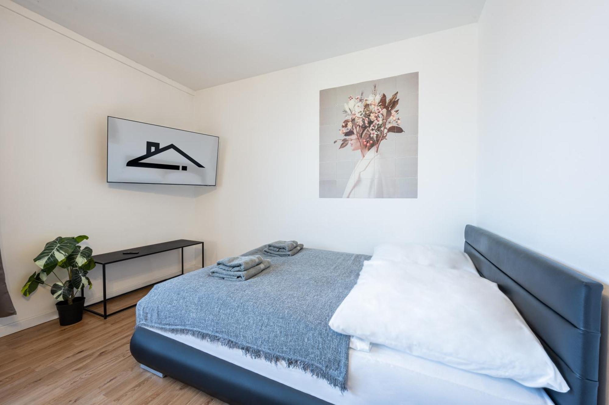 Modernes Apartment Wels City Center Exterior foto